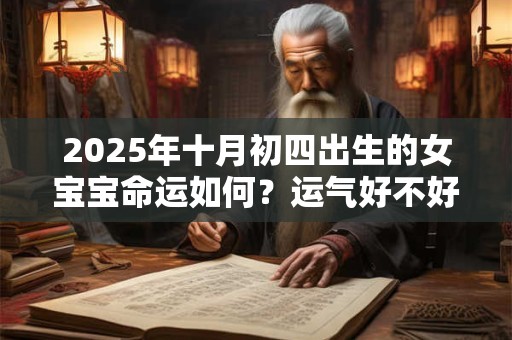 2025年十月初四出生的女宝宝命运如何？运气好不好