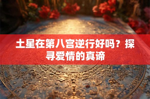 土星在第八宫逆行好吗？探寻爱情的真谛