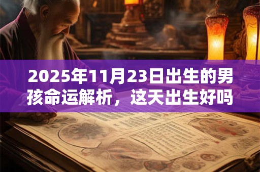 2025年11月23日出生的男孩命运解析，这天出生好吗？