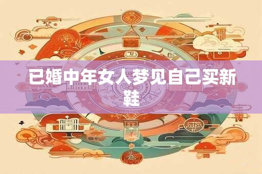 已婚中年女人梦见自己买新鞋