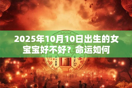 2025年10月10日出生的女宝宝好不好？命运如何