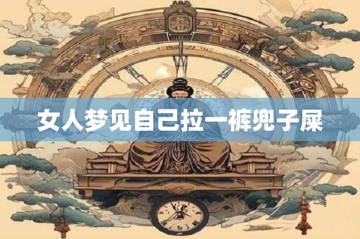 女人梦见自己拉一裤兜子屎