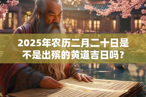 2025年农历二月二十日是不是出殡的黄道吉日吗？