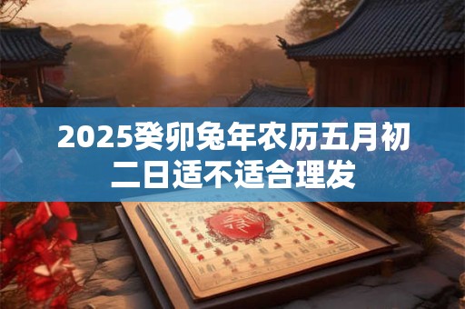 2025癸卯兔年农历五月初二日适不适合理发