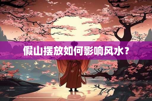 假山摆放如何影响风水？