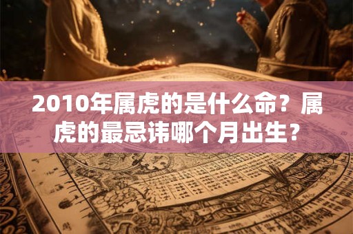2010年属虎的是什么命？属虎的最忌讳哪个月出生？