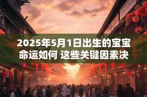 2025年5月1日出生的宝宝命运如何 这些关键因素决定一生