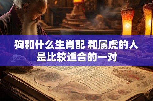狗和什么生肖配 和属虎的人是比较适合的一对