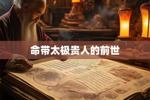 命带太极贵人的前世