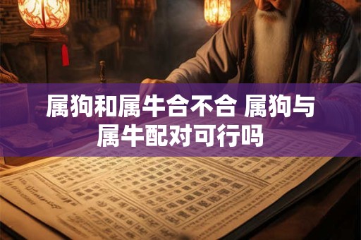 属狗和属牛合不合 属狗与属牛配对可行吗