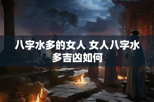 八字水多的女人 女人八字水多吉凶如何