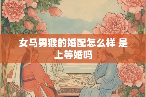 女马男猴的婚配怎么样 是上等婚吗