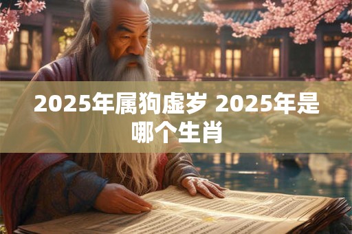 2025年属狗虚岁 2025年是哪个生肖