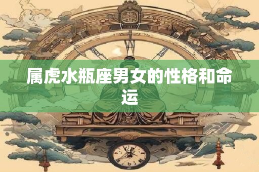 属虎水瓶座男女的性格和命运