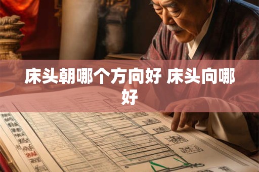 床头朝哪个方向好 床头向哪好 床头朝哪个方向好 床头向哪好