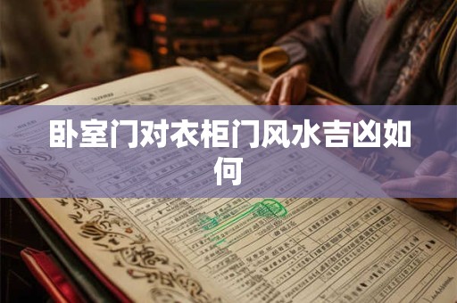 卧室门对衣柜门风水吉凶如何