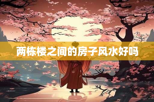 两栋楼之间的房子风水好吗