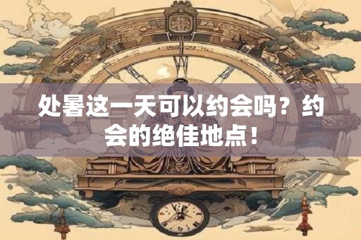 处暑这一天可以约会吗？约会的绝佳地点！