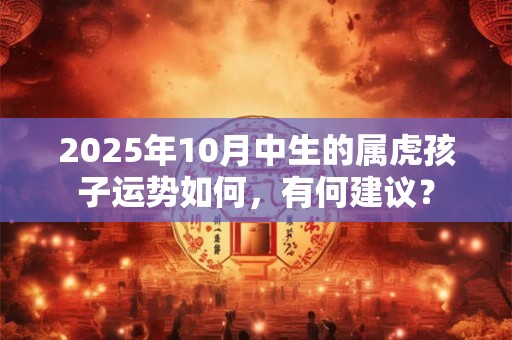 2025年10月中生的属虎孩子运势如何,有何建议? 2025年10月中生的属虎孩子运势如何,有何建议?