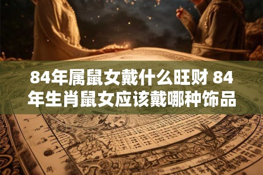 84年属鼠女戴什么旺财 84年生肖鼠女应该戴哪种饰品旺财