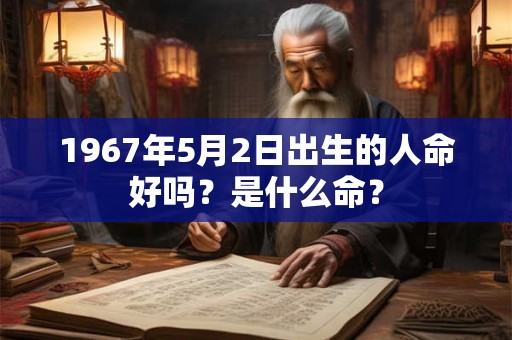 1967年5月2日出生的人命好吗？是什么命？