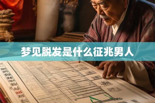 梦见脱发是什么征兆男人