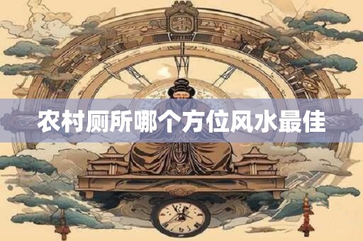 农村厕所哪个方位风水最佳