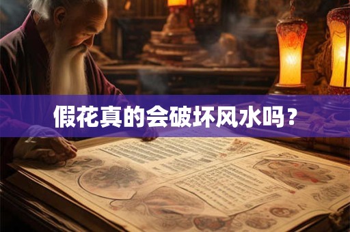 假花真的会破坏风水吗？