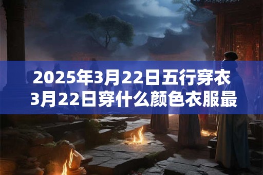 2025年3月22日五行穿衣 3月22日穿什么颜色衣服最旺运