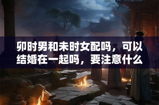 卯时男和未时女配吗,可以结婚在一起吗,要注意什么? 卯时男和未时女配吗,可以结婚在一起吗,要注意什么?