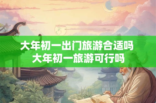 大年初一出门旅游合适吗 大年初一旅游可行吗 大年初一出门旅游合适吗 大年初一旅游可行吗