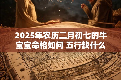 2025年农历二月初七的牛宝宝命格如何 五行缺什么