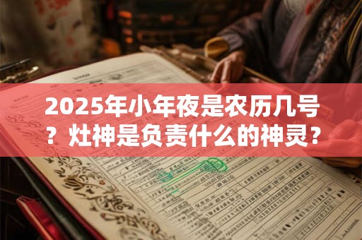 2025年小年夜是农历几号？灶神是负责什么的神灵？