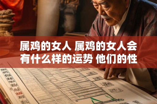 属鸡的女人 属鸡的女人会有什么样的运势 他们的性格会是什么样的