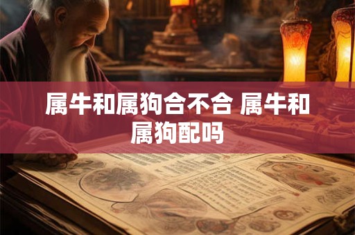 属牛和属狗合不合 属牛和属狗配吗 属牛和属狗合不合 属牛和属狗配吗