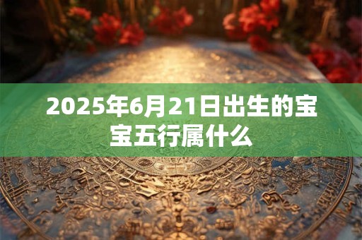 详细阅读:2025年6月21日出生的宝宝五行属什么 2025年6月21日出生的宝宝五行属什么