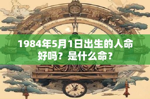 1984年5月1日出生的人命好吗？是什么命？