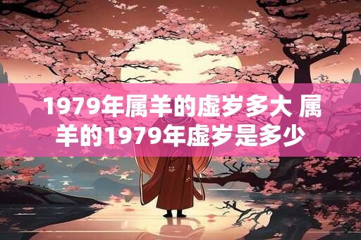 1979年属羊的虚岁多大 属羊的1979年虚岁是多少