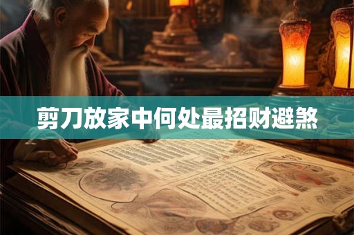 剪刀放家中何处最招财避煞
