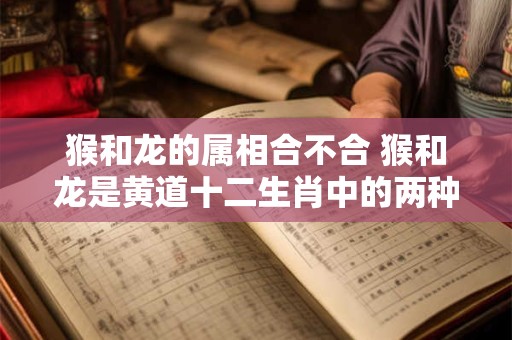猴和龙的属相合不合 猴和龙是黄道十二生肖中的两种属相它们之间是否相克或相生是否能够合作共事
