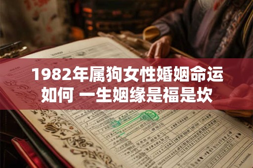 1982年属狗女性婚姻命运如何 一生姻缘是福是坎