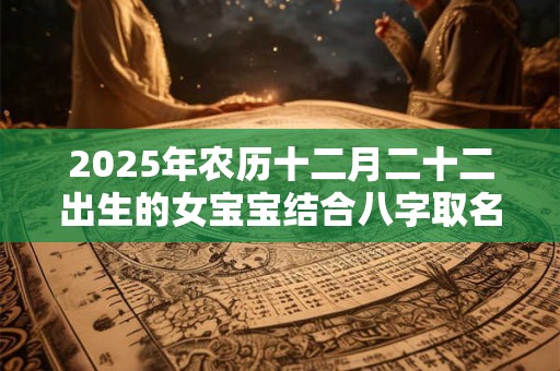 2025年农历十二月二十二出生的女宝宝结合八字取名大全