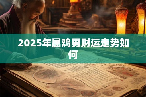 2025年属鸡男财运走势如何