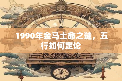 1990年金马土命之谜，五行如何定论