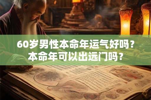 60岁男性本命年运气好吗？本命年可以出远门吗？