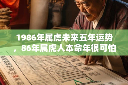 1986年属虎未来五年运势，86年属虎人本命年很可怕吗？