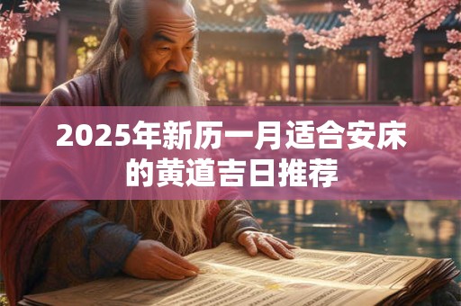 2025年新历一月适合安床的黄道吉日推荐