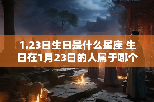 1.23日生日是什么星座 生日在1月23日的人属于哪个星座