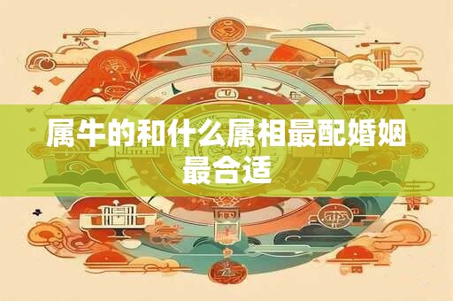 属牛的和什么属相最配婚姻最合适