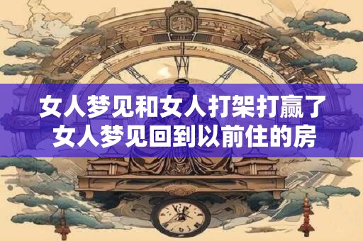 女人梦见和女人打架打赢了 女人梦见回到以前住的房子